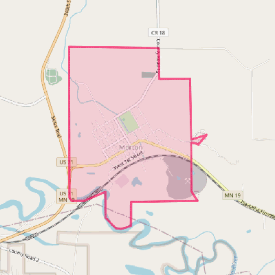 Map of Morton