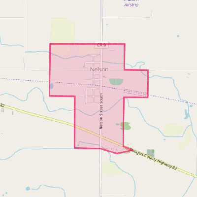 Map of Nelson