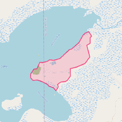 Map of Nett Lake