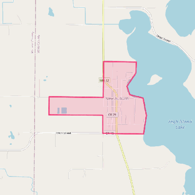 Map of New Auburn