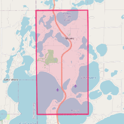 Map of Nisswa