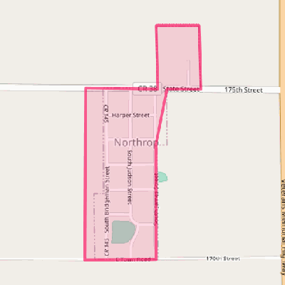 Map of Northrop