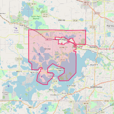 Map of Orono