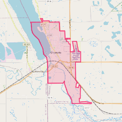 Map of Ortonville