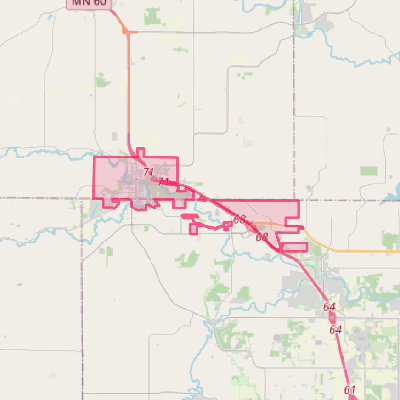 Map of Pine Island