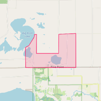 Map of Pine Point