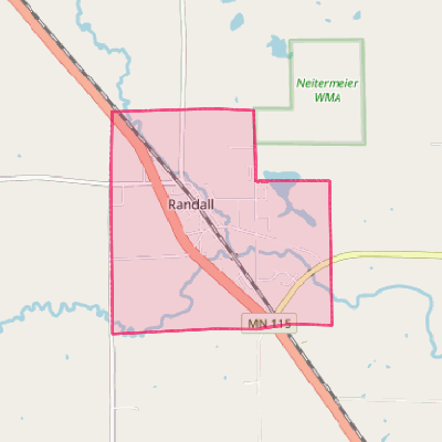 Map of Randall