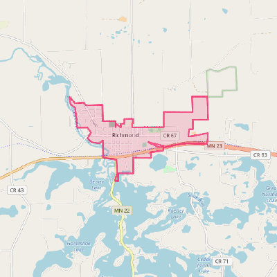 Map of Richmond