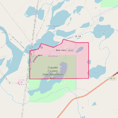 Map of Riverton