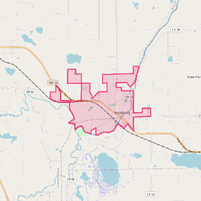 Map of Rockford