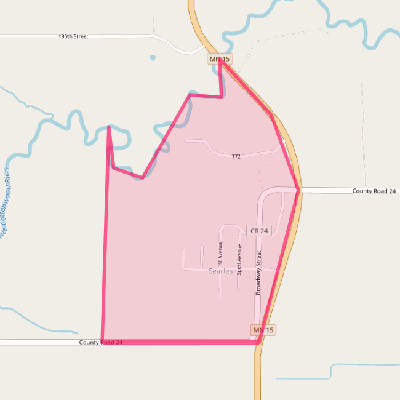 Map of Searles