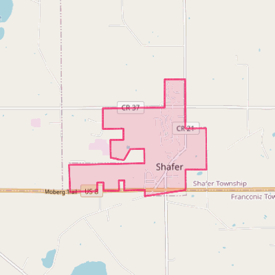 Map of Shafer