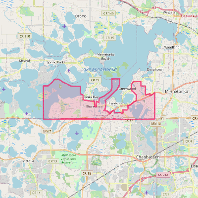 Map of Shorewood