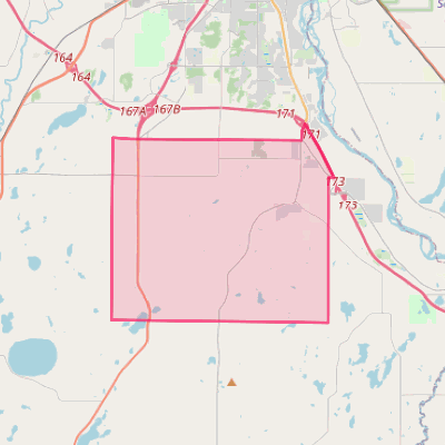 Map of St. Augusta