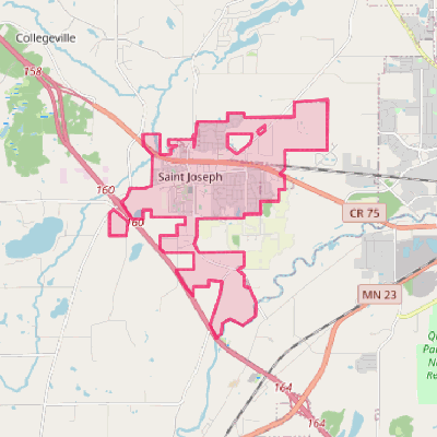 Map of St. Joseph