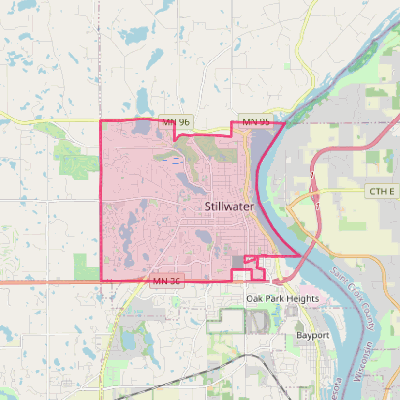 Map of Stillwater