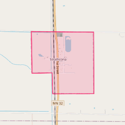 Map of Strathcona