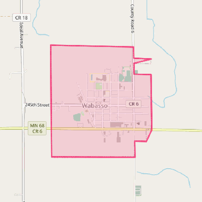 Map of Wabasso