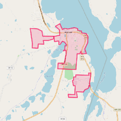 Map of Walker