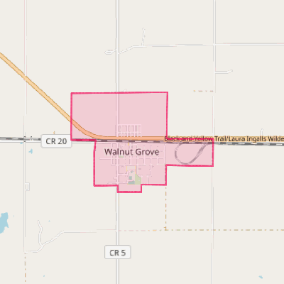 Map of Walnut Grove