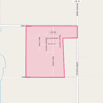 Map of Walters