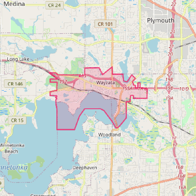 Map of Wayzata