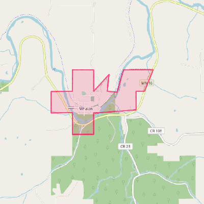 Map of Whalan