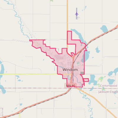 Map of Windom