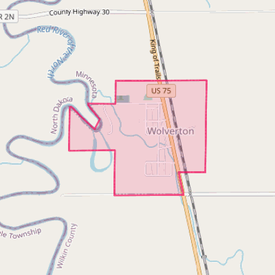 Map of Wolverton