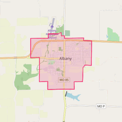 Map of Albany