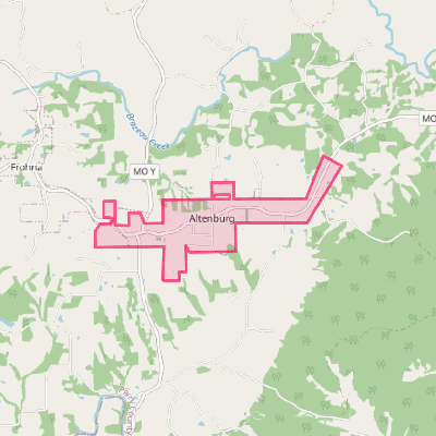 Map of Altenburg