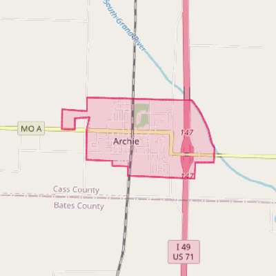 Map of Archie