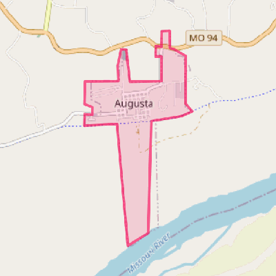 Map of Augusta