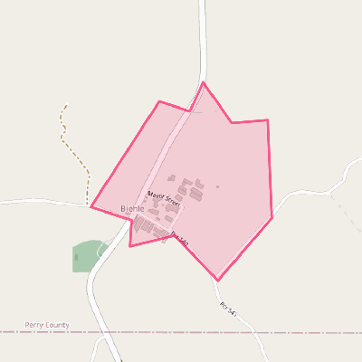 Map of Biehle