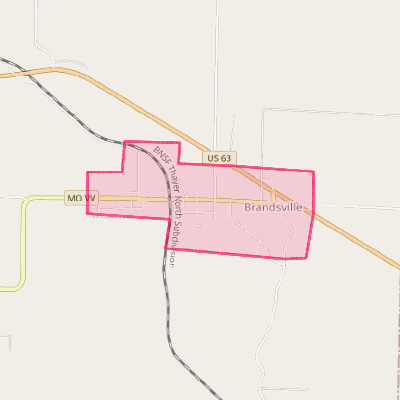 Map of Brandsville