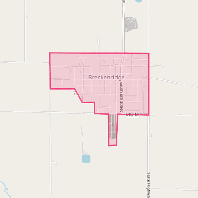 Map of Breckenridge