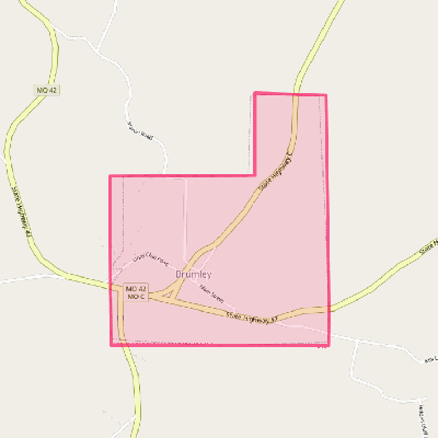 Map of Brumley