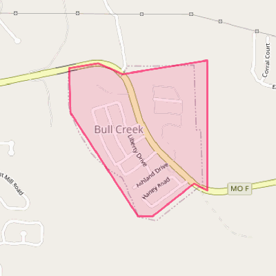 Map of Bull Creek