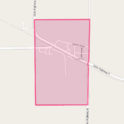 Map of Catron