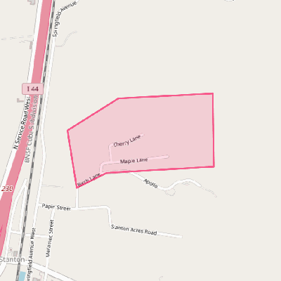 Map of Charmwood