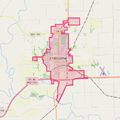 Map of Chillicothe