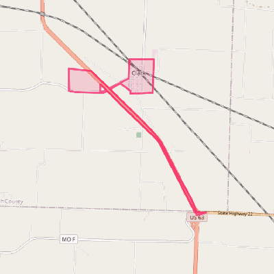 Map of Clark