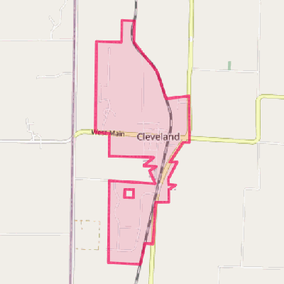 Map of Cleveland