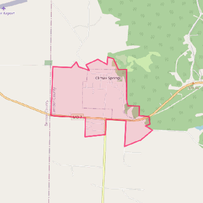 Map of Climax Springs
