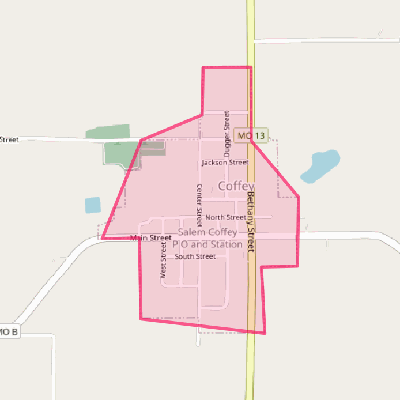 Map of Coffey