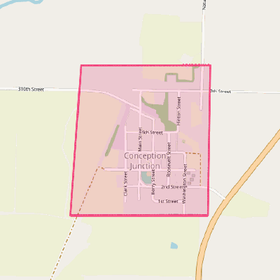 Map of Conception Junction