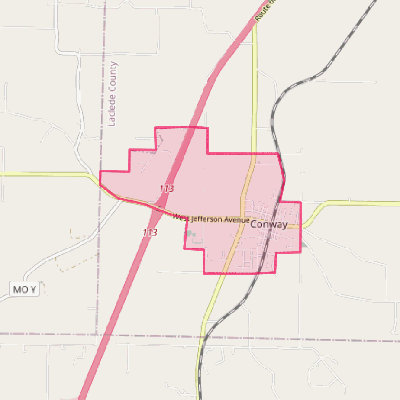 Map of Conway