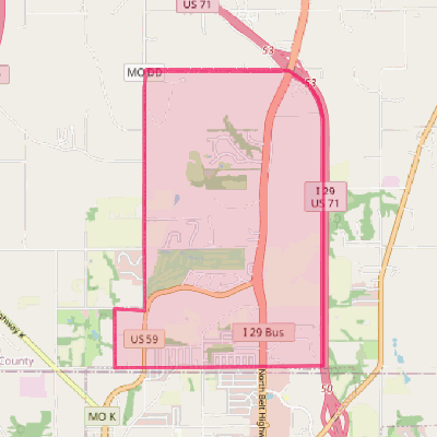 Map of Country Club