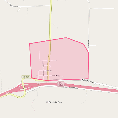 Map of Danville