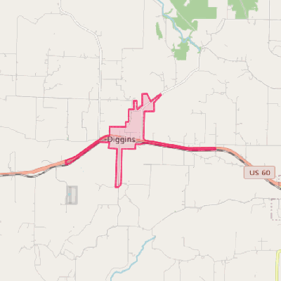 Map of Diggins